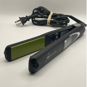 Brocato Vibrastrait Flat Iron 1" Hair Straightener Vibrating Plates Digital